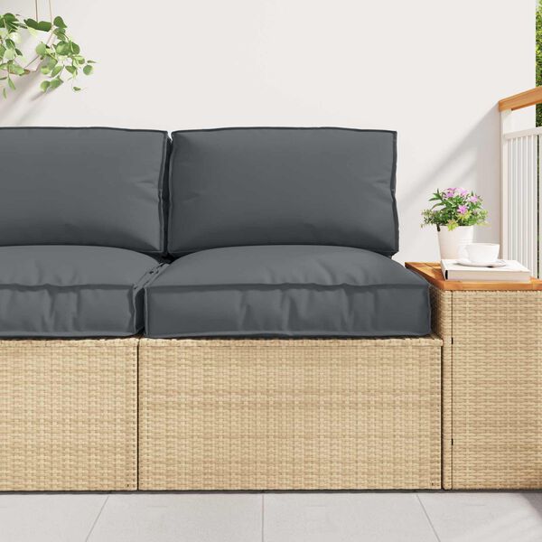 vidaXL Set de perne pentru palet 2 pcs Antracit Tafeta Oxford