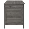 vidaXL Ladă depozitare grădină antracit 99x49,5x58,5cm lemn masiv brad