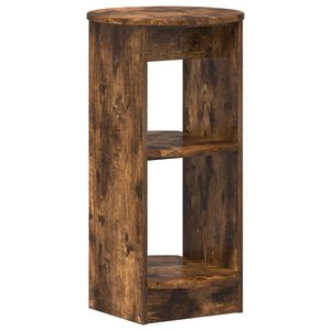 vidaXL Dulap lateral Stejar Afumat 40 x 40 x 75 cm Lemn prelucrat