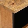 vidaXL Dulap de noapte natural 40 x 33 x 46 cm Lemn de mango solid