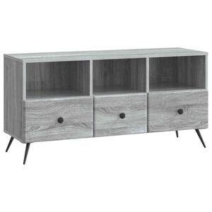 vidaXL Cabinet TV Sonoma gri 102 x 34,5 x 50 cm Lemn prelucrat