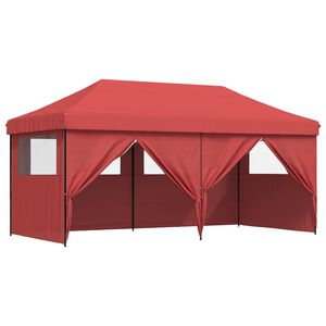 vidaXL Cort pentru Petreceri Burgundy 292 x 580 x 315 cm