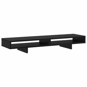 vidaXL Suport pentru monitor Negru 100 x 27 x 15 cm Lemn prelucrat
