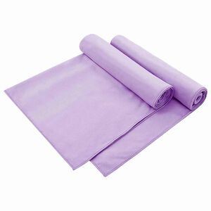 vidaXL Prosoape pentru scaune de exterior 2 pcs Violet 130 x 60 cm