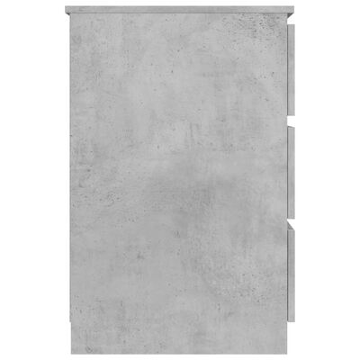 vidaXL Birou de scris, gri beton, 140 x 50 x 77 cm, PAL
