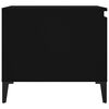 vidaXL Măsuță de cafea, negru, 100x50x45 cm, lemn prelucrat