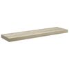 vidaXL Rafturi de perete suspendate 4 buc. stejar, 90x23,5x3,8 cm, MDF