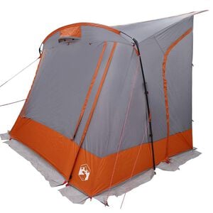 vidaXL Cort pentru hayon persoană 285 x 255 x 245 cm Gri și Portocalie