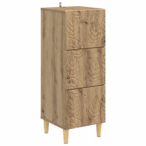 vidaXL Dulap cu sertare 33 x 34,5 x 90 cm Lemn prelucrat