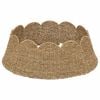 vidaXL Guler pentru Pomul de Crăciun Rotund natural Diam. 45 x 22 cm