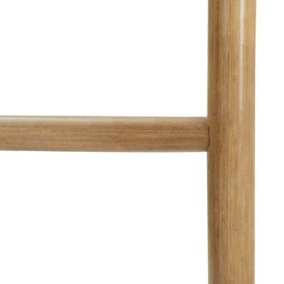 vidaXL Scară pentru prosoape cu 5 trepte, bambus, 170 cm