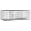 vidaXL Cușcă pentru iepuri, 3 panouri, 163x79x54 cm, fier galvanizat