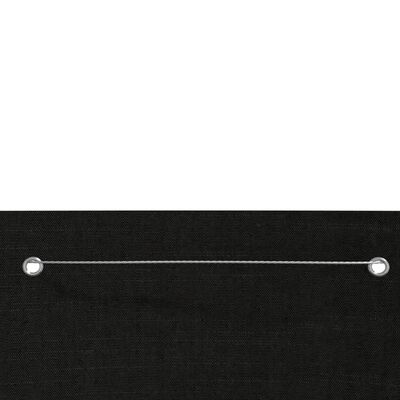 vidaXL Paravan de balcon,negru, 140 x 240 cm, țesătură oxford
