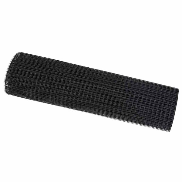 vidaXL Gard din sârmă sudată Gri 0.8 x 100 m Oțel