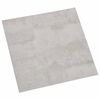 vidaXL Plăci de pardoseală autoadezive Alb și gri 30,5 x 30,5 cm