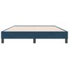 vidaXL Cadru de pat fără saltea, albastru &icirc;nchis, 140x220 cm, catifea