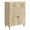 vidaXL Bufet cu sertar Stejar Sonoma 66 x 34,5 x 90 cm Lemn prelucrat
