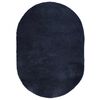 vidaXL Covor shaggy cu pom &icirc;nalt, NAVARRA, bleumarin, 300x200 cm