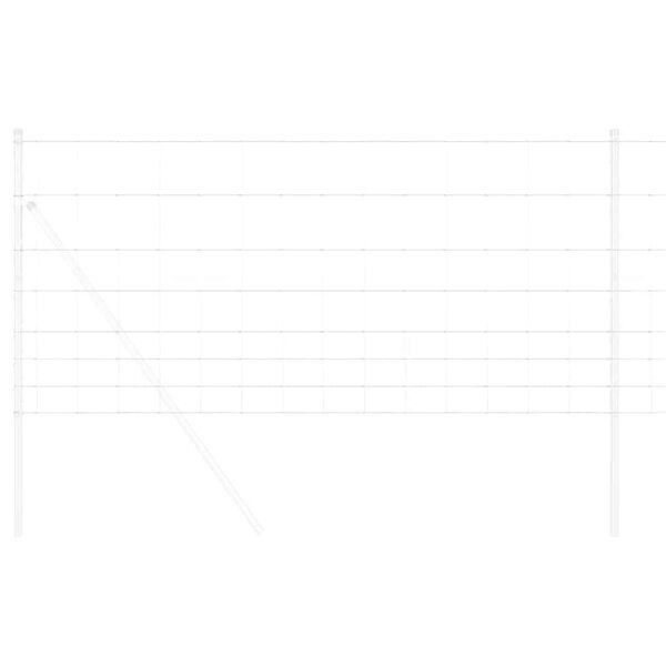 vidaXL Gard sălbatic Galvanizat prin imersie la cald