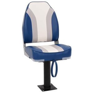 vidaXL Scaun barcă, cu piedestal pivotant la 360&deg;