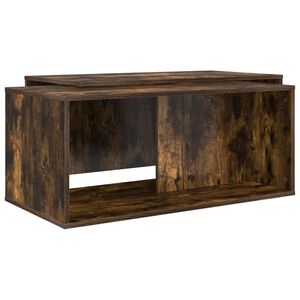 vidaXL Set de măsuțe de cafea 2 buc. Stejar fumuriu 90 x 48 x 40 cm