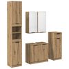 vidaXL Set de mobilier pentru baie 4 buc. Stejar Artizanal