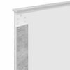 vidaXL Cadru de pat cu sertar Gri din beton 90 x 190 cm Lemn compozit