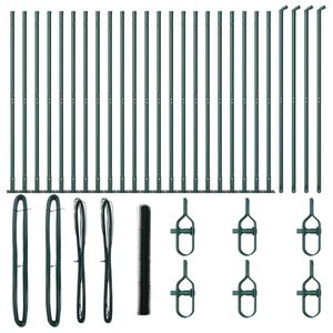 vidaXL St&acirc;lp de gard. Verde