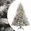 vidaXL Brad de Crăciun artificial cu ramuri articulare 150 cm