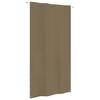 vidaXL Paravan de balcon, gri taupe, 140x240 cm, țesătură oxford