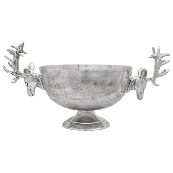 vidaXL Ceașcă Argintiu 62 x 35 x 33 cm Aluminiu