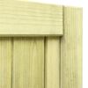 vidaXL Poartă de grădină, 100 x 100 cm, lemn de pin tratat