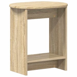 vidaXL Masă laterală Stejar Sonoma 50 x 39,5 x 55 cm Lemn prelucrat