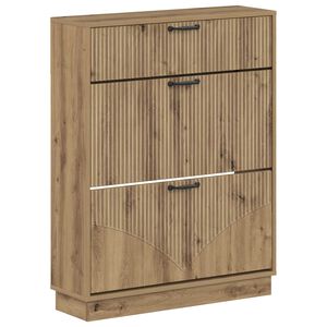 vidaXL Dulap pentru pantofi HOORN 78 x 24 x 100 cm Lemn prelucrat