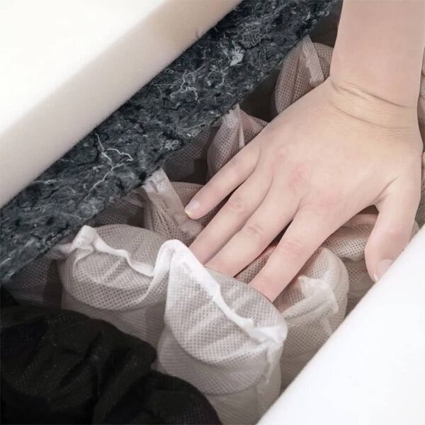 vidaXL Pat de zi cu saltea, gri &icirc;nchis, 90x200 cm, catifea, USB