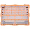 vidaXL Organizator cu 38 de sertare, 52 x 16 x 37,5 cm