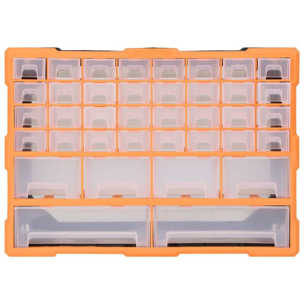 vidaXL Organizator cu 38 de sertare, 52 x 16 x 37,5 cm