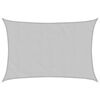 vidaXL Parasolar, gri deschis, 4x3 m, 100% poliester Oxford