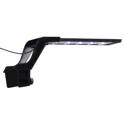 vidaXL Lampă LED pentru acvariu, cu clemă, albastru/alb, 25-45 cm