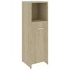 vidaXL Dulap de baie, stejar Sonoma, 30x30x95 cm, lemn prelucrat