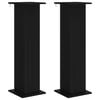 vidaXL Suport pentru plante 2 pcs Negru 30,5 x 30 x 100,5 cm