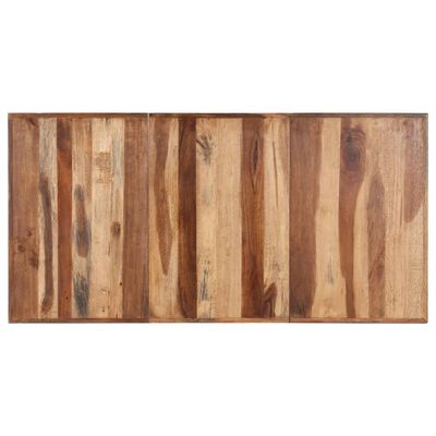 vidaXL Masă de bucătărie, 160x80x75 cm, lemn masiv cu finisaj miere