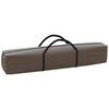 vidaXL Cort pliabil pentru petrecere, pereți laterali, taupe, 2x2 m