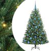 vidaXL Brad de Crăciun artificial cu ramuri articulare Verde 150 cm
