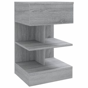 vidaXL Noptieră, gri sonoma, 40x35x65 cm, lemn prelucrat