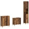 vidaXL Set de cabinet pentru baie cu 3 piese ALKMAAR Lemn vechi