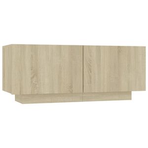 vidaXL Noptieră, stejar sonoma, 100x35x40 cm, lemn prelucrat