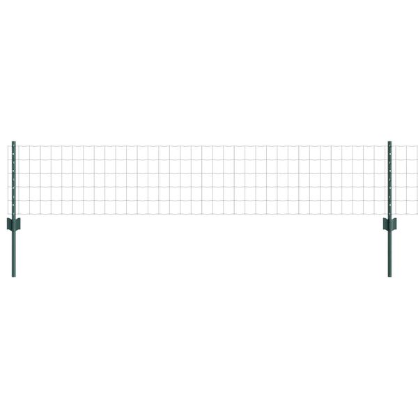 vidaXL Gard cu St&acirc;lp Verde 0,4 x 25 m Oțel și PVC