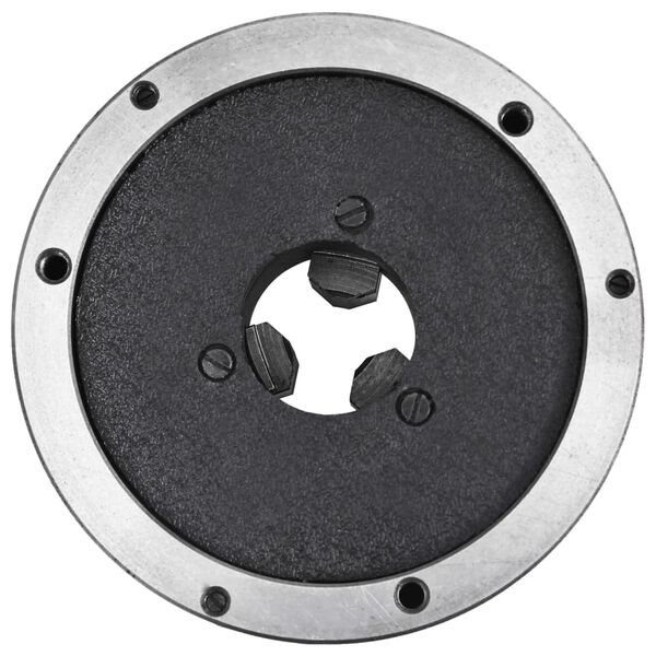 vidaXL Mandrină de strung cu 3 fălci, 160 mm, oțel