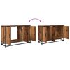 vidaXL Set de mobilier pentru baie 3 pcs Lemn Vechi Lemn compozit